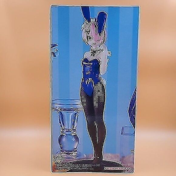 Re Zero Ram BiCute Bunnies Figure Blue ver FuRyu - Picture 3 of 5